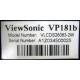 Viewsonic VP181b (Грозный)