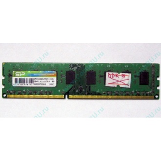НЕРАБОЧАЯ память 4Gb DDR3 SP (Silicon Power) SP004BLTU133V02 1333MHz pc3-10600 (Грозный)