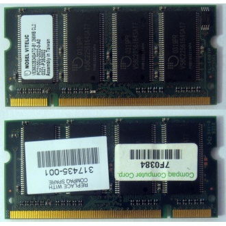 Модуль памяти 256MB DDR Memory SODIMM в Грозном, DDR266 (PC2100) в Грозном, CL2 в Грозном, 200-pin в Грозном, p/n: 317435-001 (для ноутбуков Compaq Evo/Presario) - Грозный