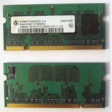 Модуль памяти для ноутбуков 256MB DDR2 SODIMM PC3200 (Грозный)