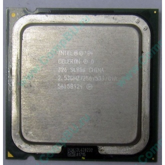 Процессор Intel Celeron D 326 (2.53GHz /256kb /533MHz) SL98U s.775 (Грозный)