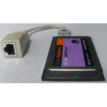 Сетевая карта для ноутбука 3COM Mehahertz 3CCFE574BT (PCMCIA) - Грозный