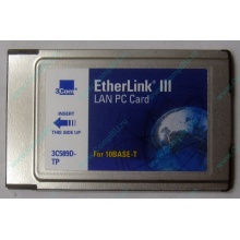 Сетевая карта 3COM Etherlink III 3C589D-TP (PCMCIA) без LAN кабеля (без хвоста) - Грозный